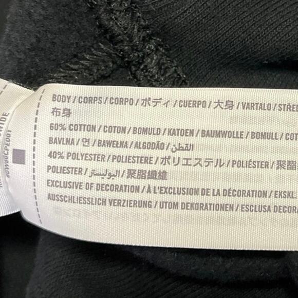 Abercrombie & Fitch Black Half Zip Soft Collared Pullover Sweatshirt Top Size XS - Picture 4 of 4